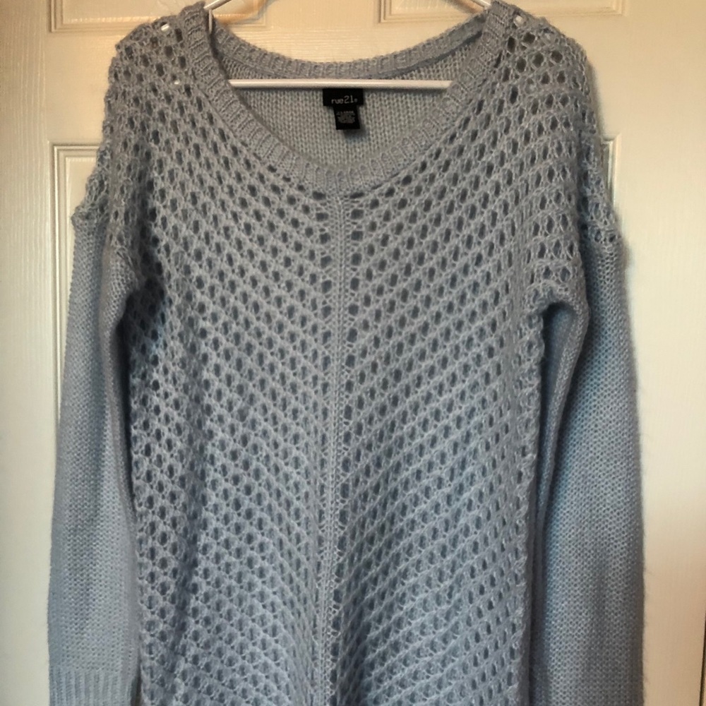 Light blue sweater